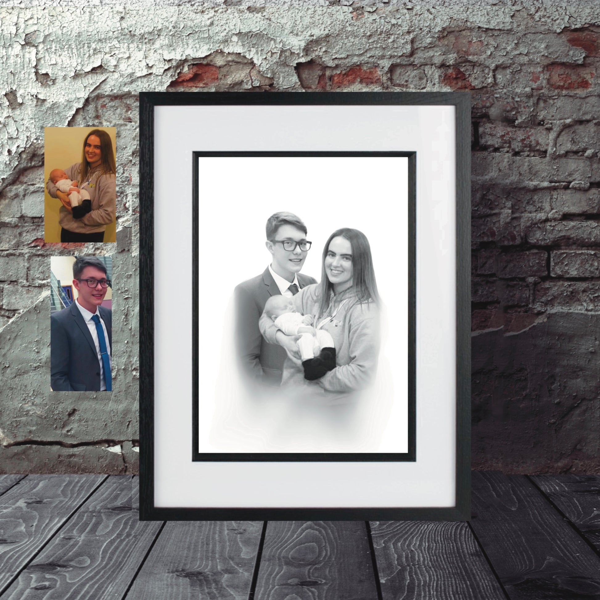 Combine Photos Frame | Multiple Photos Frame | People Digital Prints