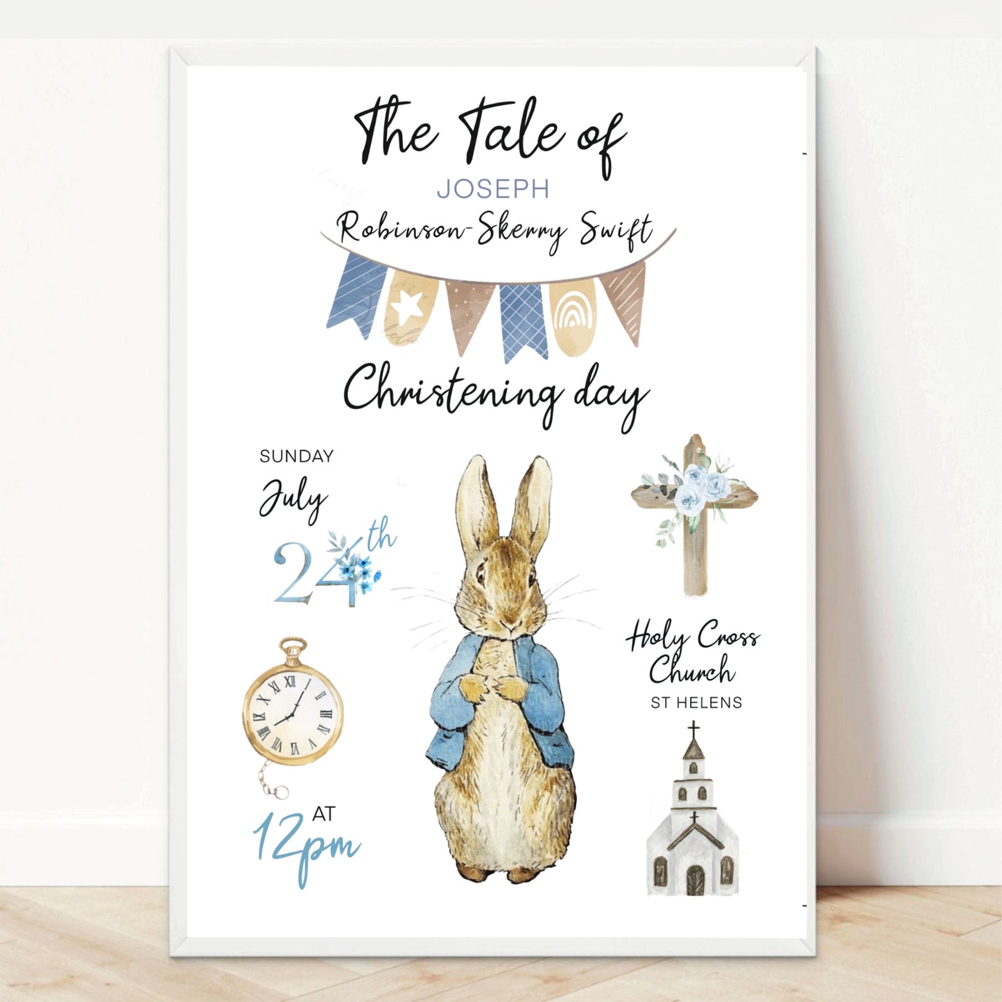 Personalized Christening Gifts | Baby Gift | People Digital Prints